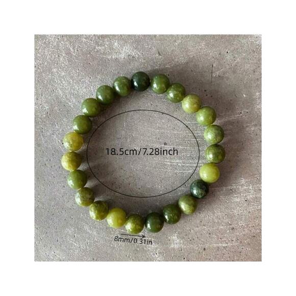 Bracelets Natural Stone Beaded Stretch Adjustable Bangles Beach Jewelry Gifts - Picture 2 of 6